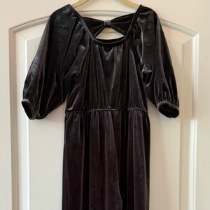 Old Navy Black Velvet Kids One Piece